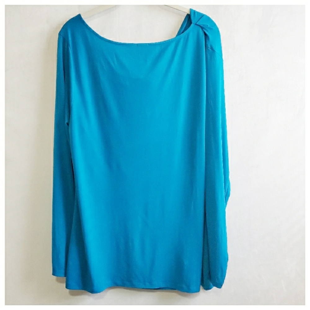 Anne klein womens blouse 1X - Picture 2 of 5